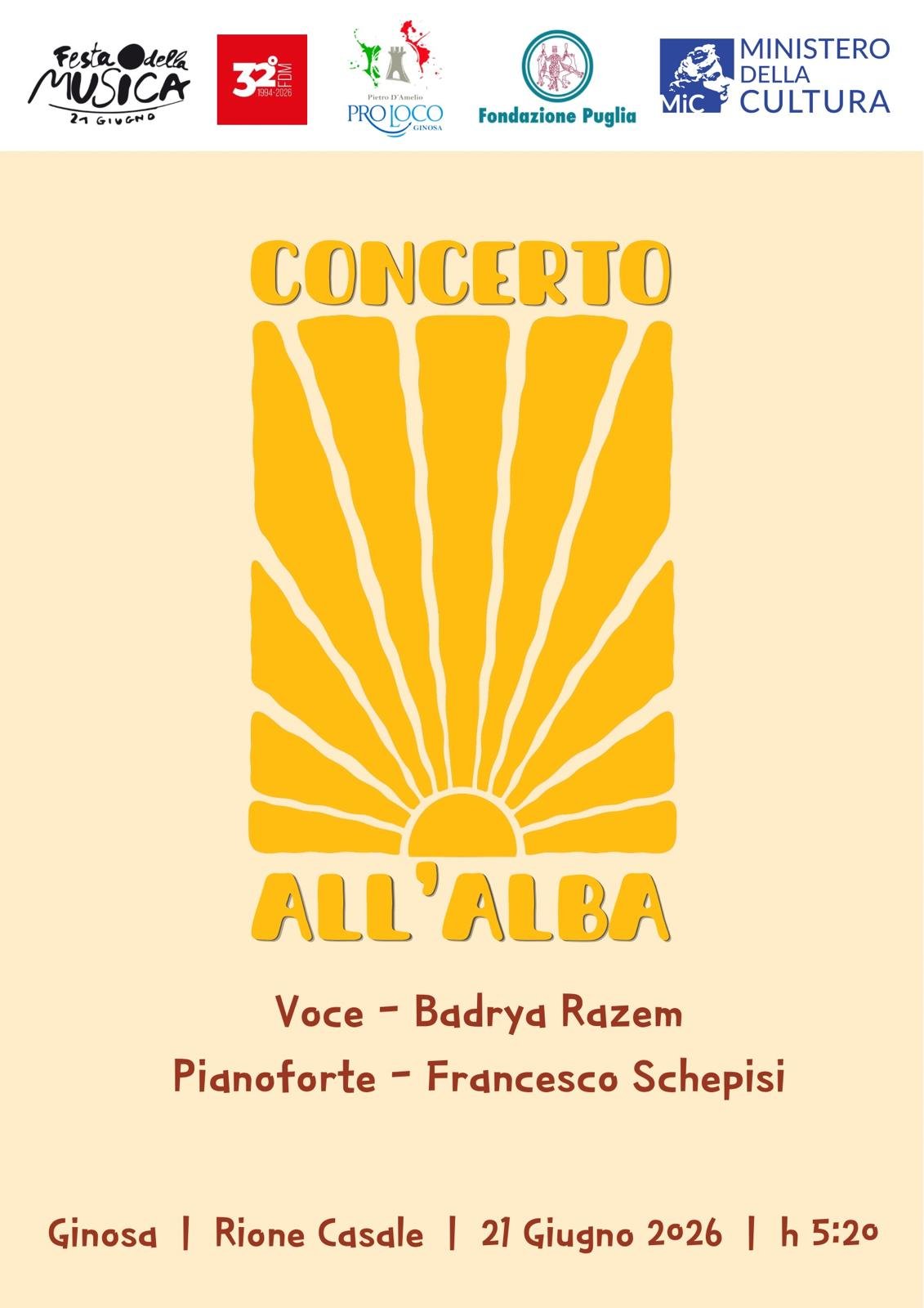 Concerto all'Alba